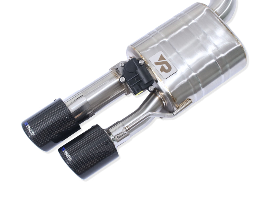 Yonristic Ford Explorer ST valved exhaust - system detail 5