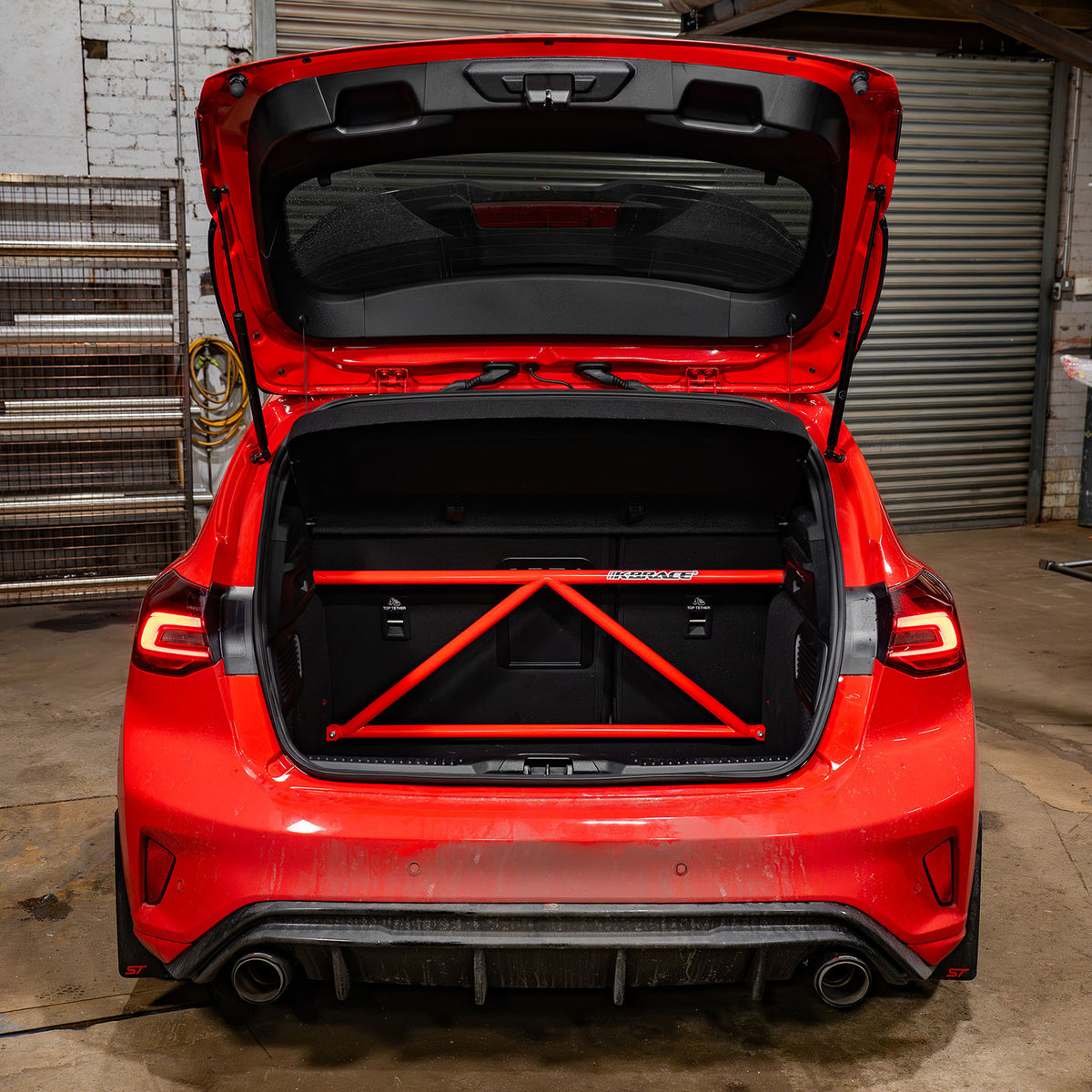K-Brace® - Ford Focus ST MK4 Rear Strut Brace — BAF Motorsport