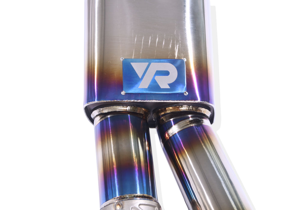 Yonristic Mercedes G63 / G550 valved exhaust - titanium build detail 6