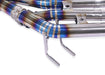Yonristic Mercedes G63 / G550 valved exhaust - titanium build detail 7