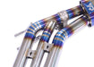 Yonristic Mercedes G63 / G550 valved exhaust - titanium build detail 2