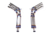 Yonristic Mercedes G63 / G550 valved exhaust - titanium build detail 14