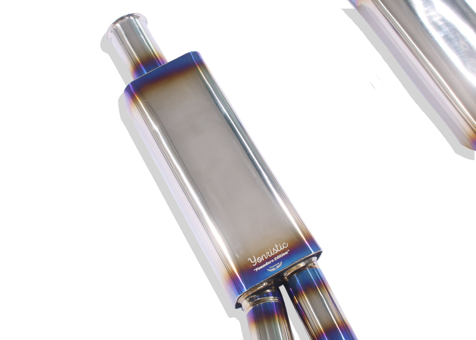 Yonristic Mercedes G63 / G550 valved exhaust - titanium build detail 20