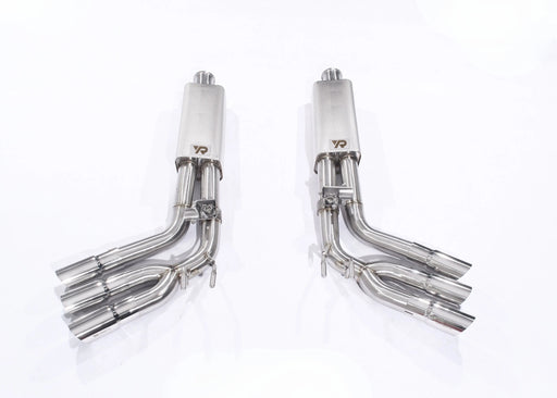 Yonristic Mercedes G63 / G550 valved exhaust - T304 stainless steel build