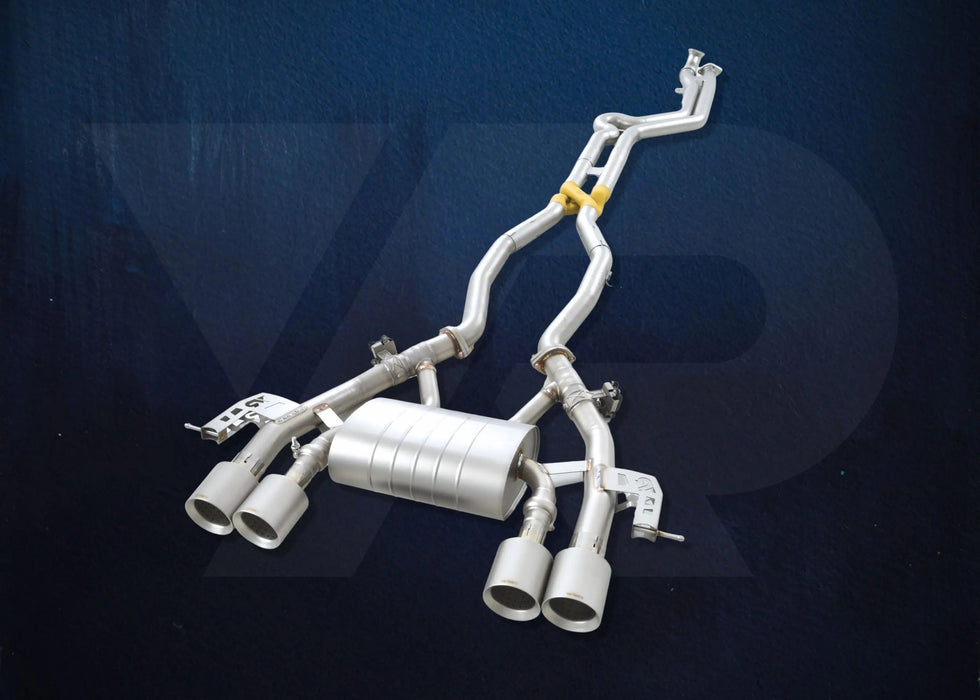 BMW G8x M3/M4 VANTA GOLD exhaust - quad tip arrangement