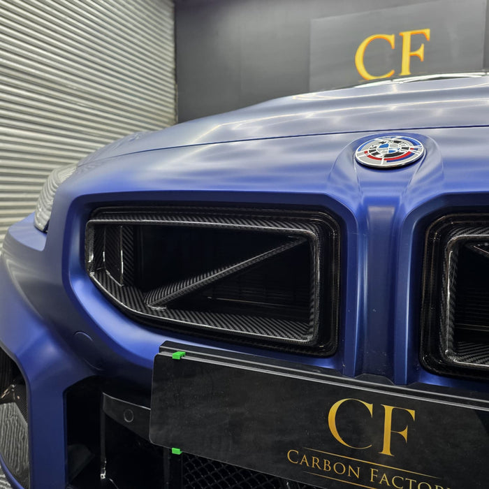 SQ Style Pre-Preg Carbon Fibre Front Grille for BMW G87 M2 23-Present