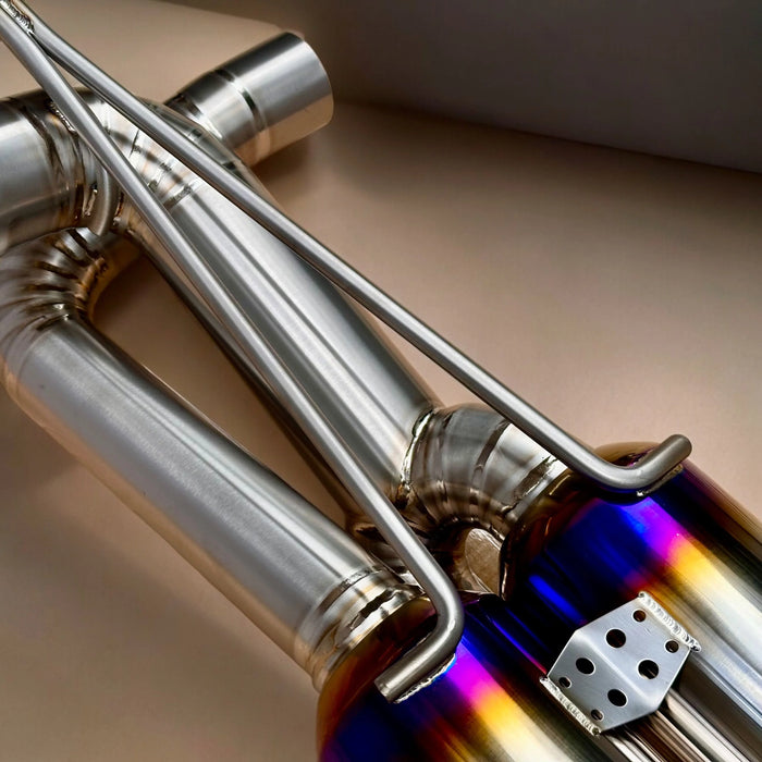 Emira Titanium Exhaust System V2 by Aerie Performance (V6 & i4) - Aerie Exhausts