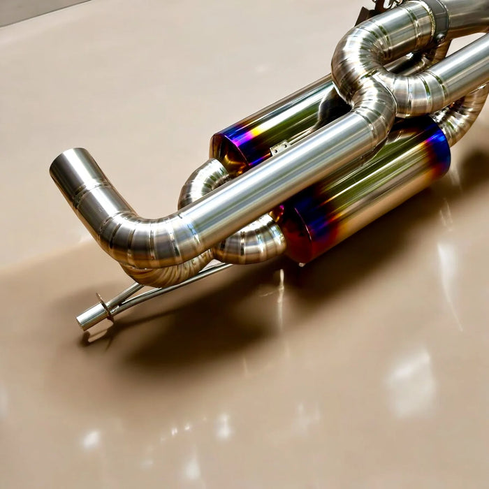 Emira Titanium Exhaust System V2 by Aerie Performance (V6 & i4) - Aerie Exhausts