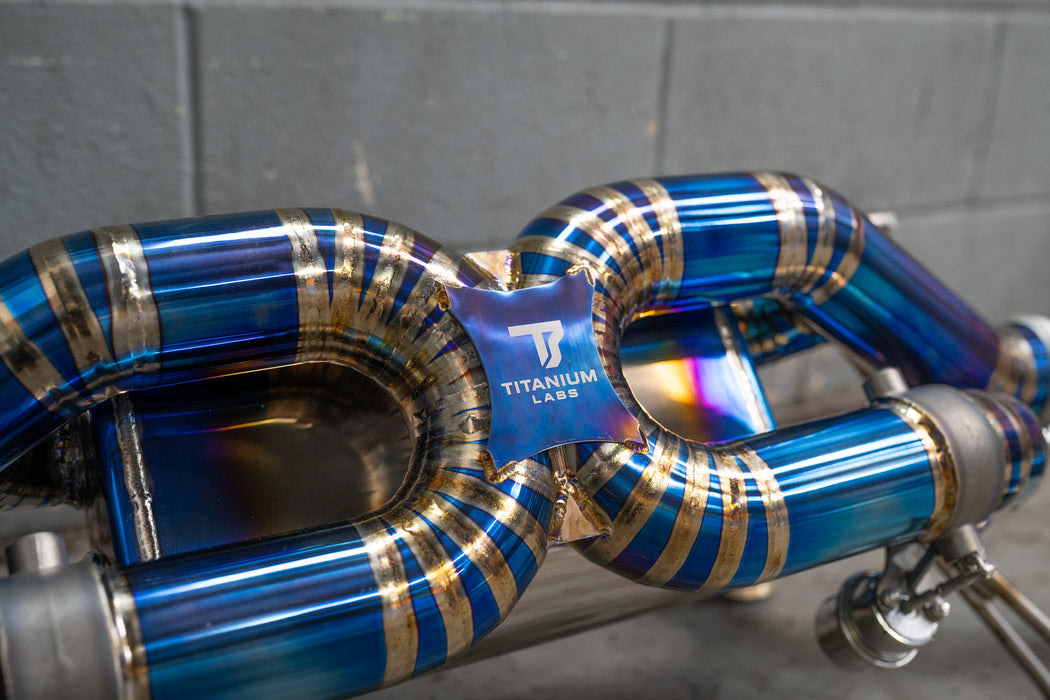 Audi R8 Gen 1/2/2.5 CAT - Back Exhaust - Titanium Labs