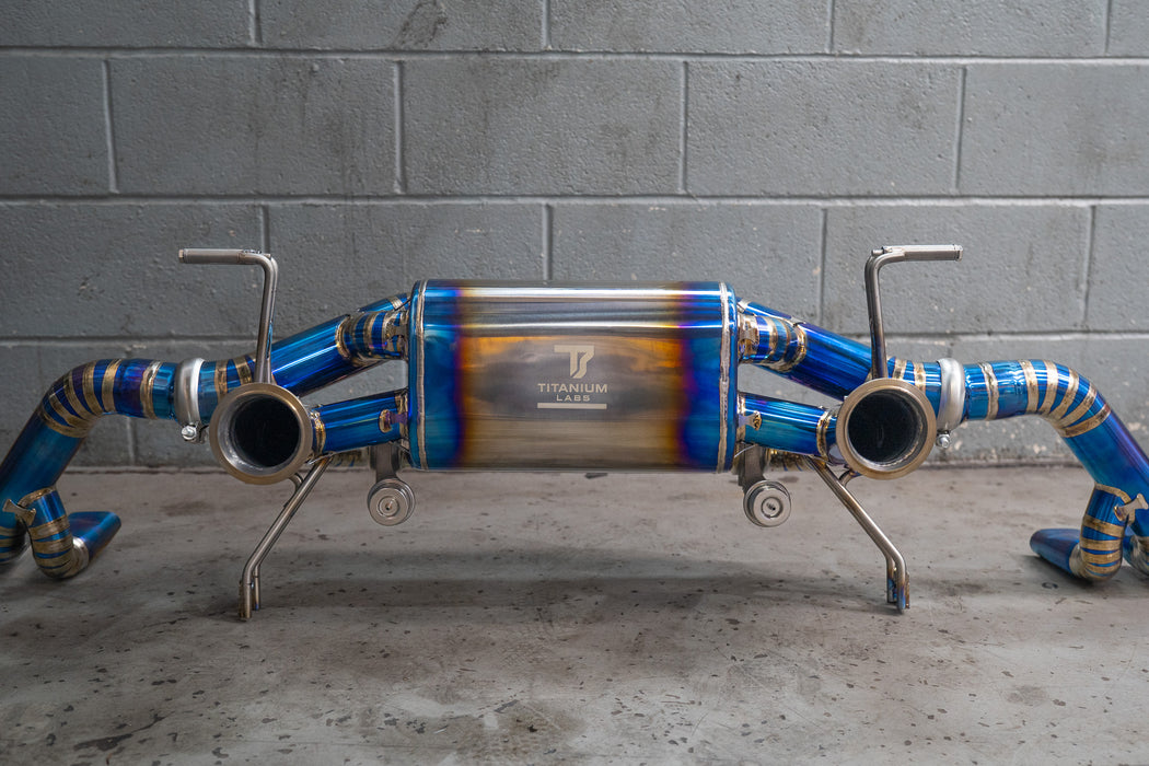 Audi R8 Gen 1/2/2.5 CAT - Back Exhaust - Titanium Labs