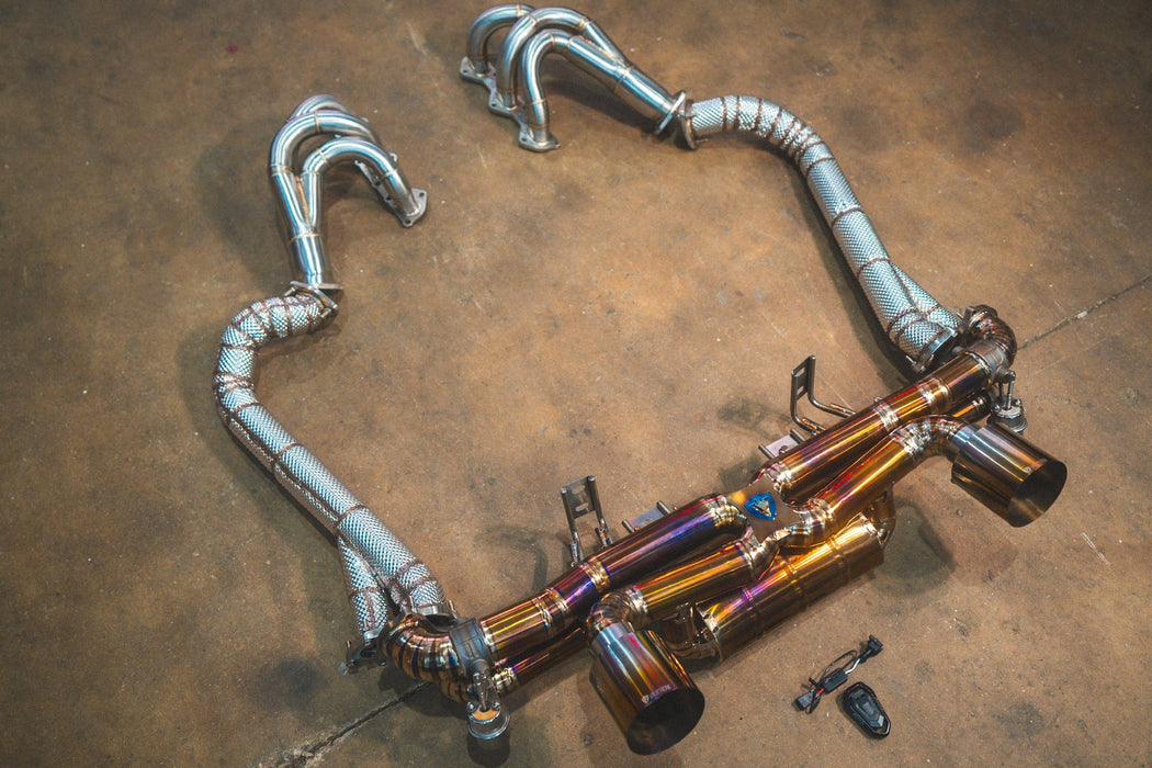 Valvetronic Valved Sport Exhaust System for Porsche 718 GT4 / Boxter Spyder
