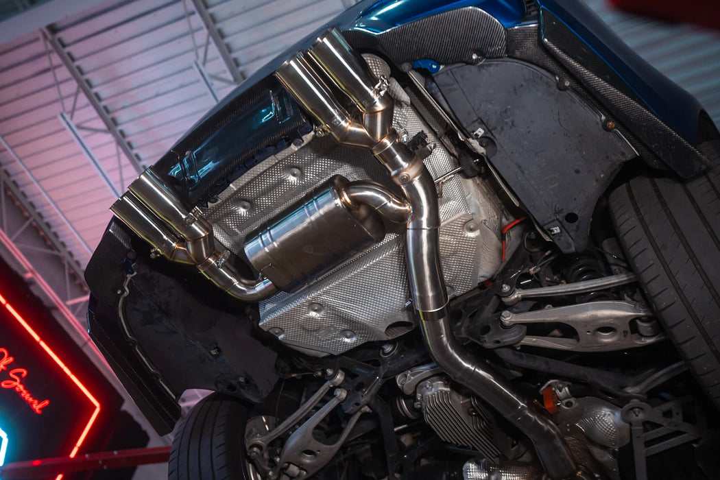 Système d'échappement sport à soupapes de longueur égale pour BMW F8x M3 / M4 - Échappements Valvetronic