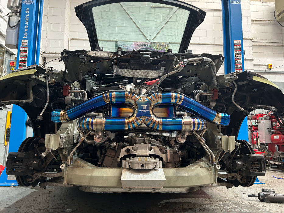 Audi R8 Gen 1/2/2.5 CAT - Back Exhaust - Titanium Labs