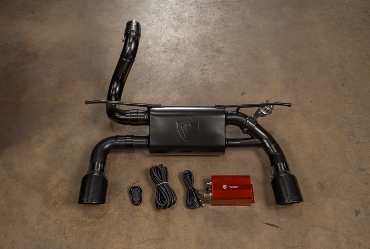 Jeep JLU/JL Wrangler Valved Sport Exhaust System - Valvetronic Designs