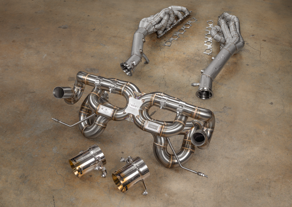 Lamborghini Huracan Performante / EVO / STO / Tecnica True F1 / Système d'échappement à soupapes - Échappements Valvetronic