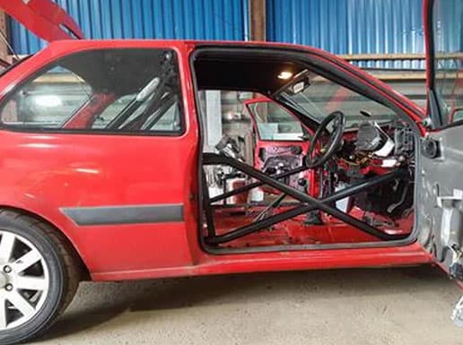 JP Cages - MK5 Ford Fiesta Bolt in Multipoint Competition Roll Cage