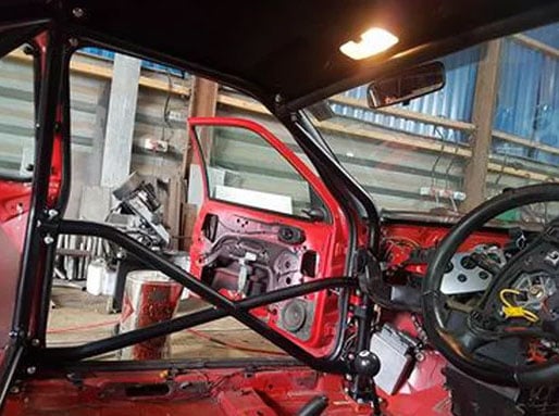 JP Cages - MK5 Ford Fiesta Bolt in Multipoint Competition Roll Cage