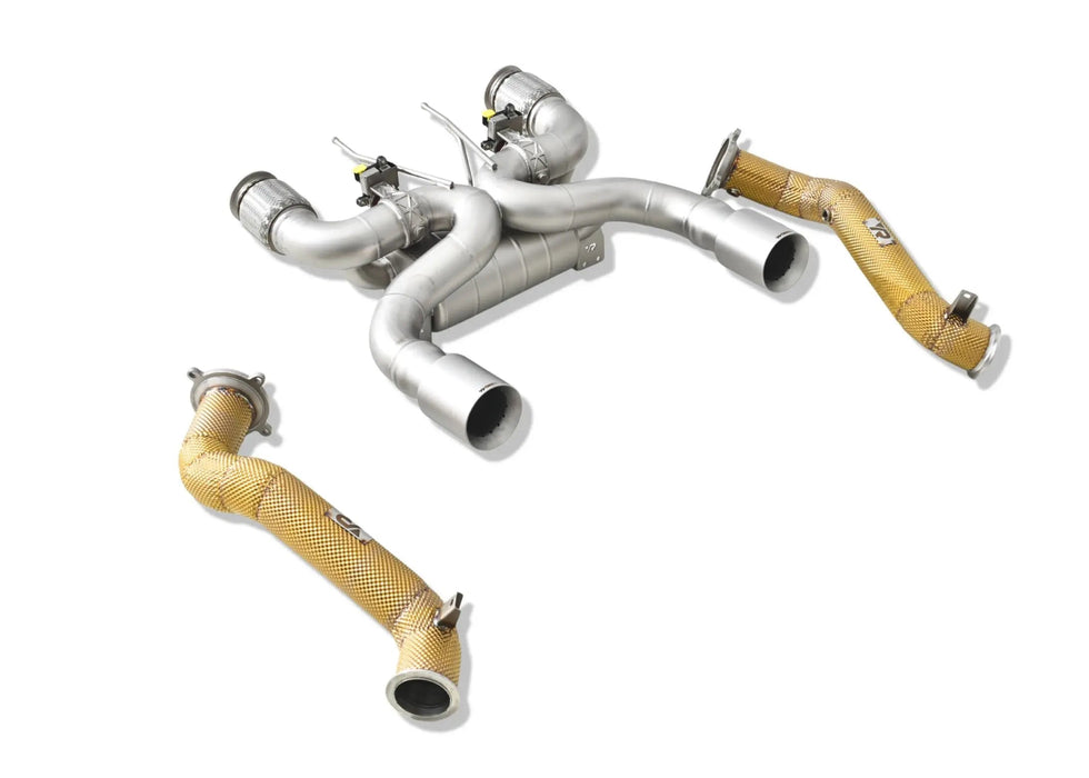 Yonristic McLaren 720S F1 exhaust - fitted to vehicle