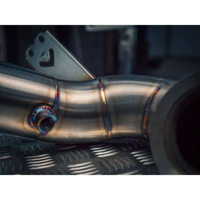 Mercedes-AMG CLA 45 S Front Downpipe Sports Cat / De-Cat Performance Exhaust
