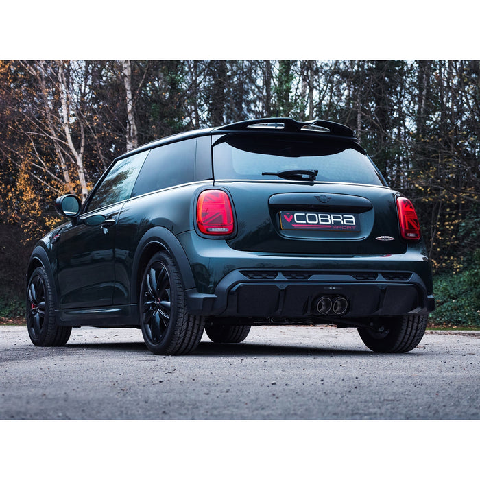 Mini (Mk3) JCW (F56 LCI 2) Facelift (2021-24) 3" Venom Cat Back Performance Exhaust