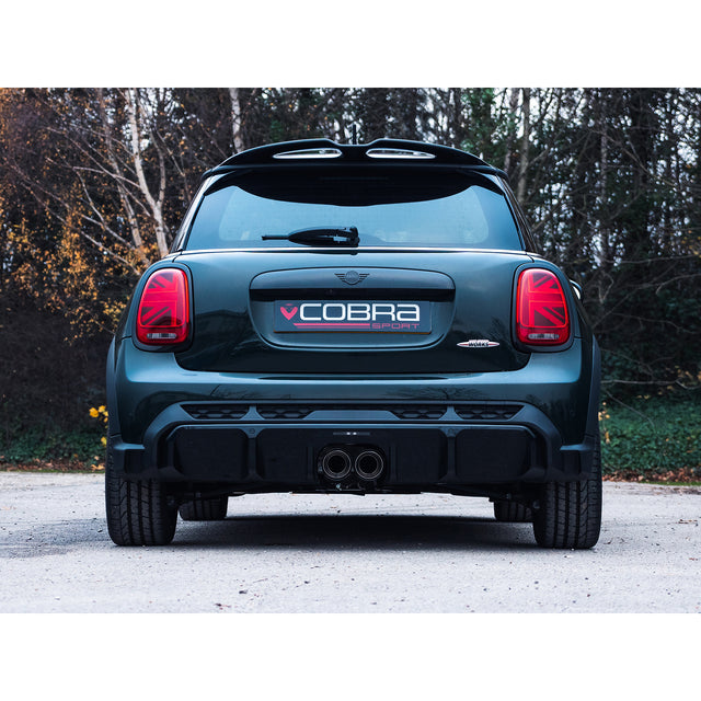 Mini (Mk3) JCW (F56 LCI 2) Facelift (2021-24) 3" Valved GPF Back Performance Exhaust