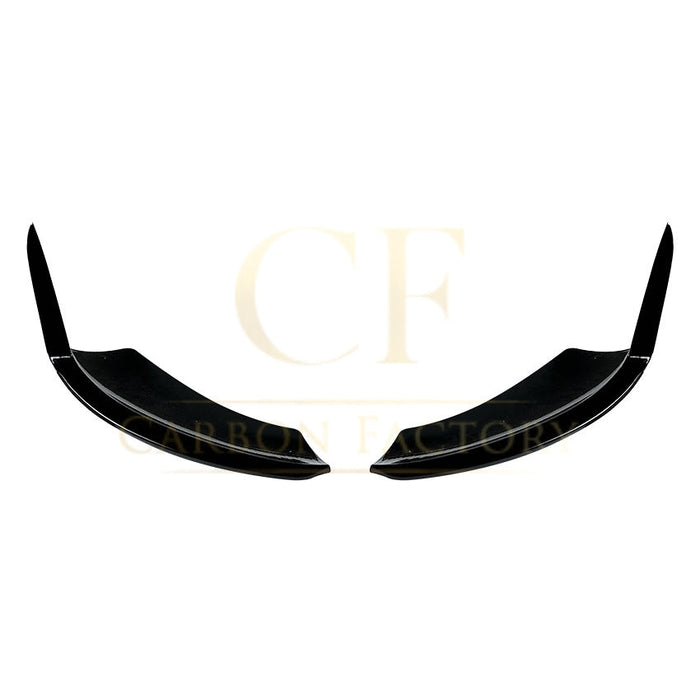 Gloss Black Front Canards Set (4 pcs) for Mercedes Benz W177 A Class AMG & A35 23-25