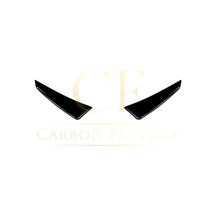 Gloss Black Front Canards Set (4 pcs) for Mercedes Benz W177 A Class AMG & A35 23-25