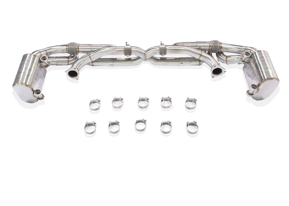 Yonristic Porsche 911 991.1 valved exhaust - system detail 9