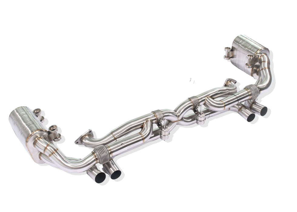 Yonristic Porsche 911 991.1 valved exhaust - system detail 4