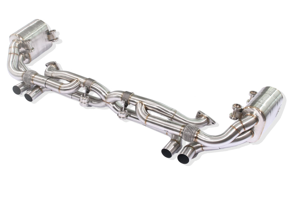 Yonristic Porsche 911 991.1 valved exhaust - system detail 11