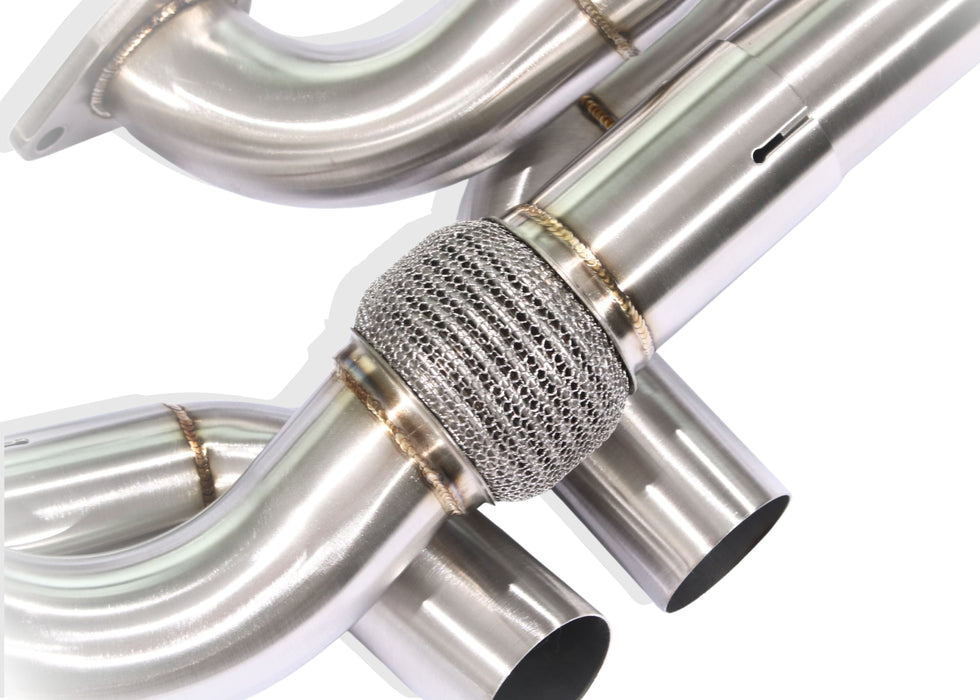 Yonristic Porsche 911 991.1 valved exhaust - system detail 6