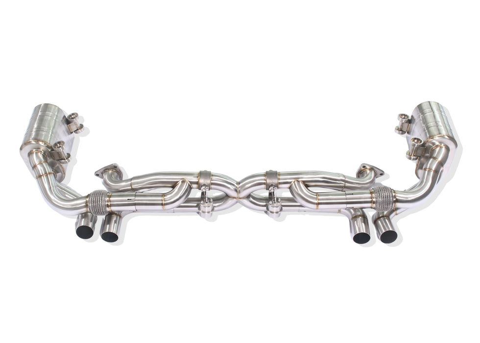 Yonristic Performance valved cat-back exhaust for Porsche 911 991.1 Carrera / Targa - main product view