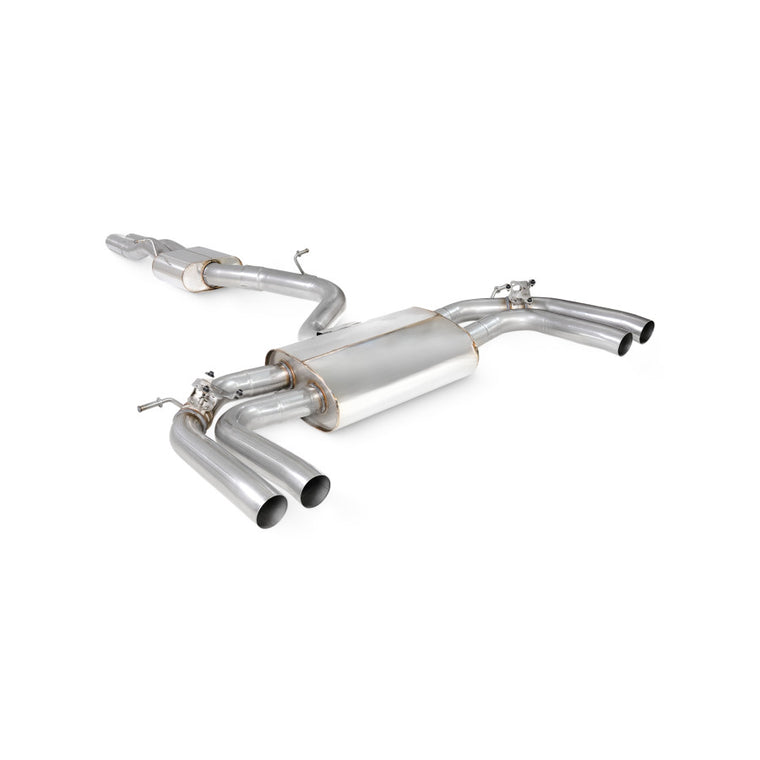 Audi RS3 (8Y) Saloon GPF Back Exhaust - Scorpion Red Power