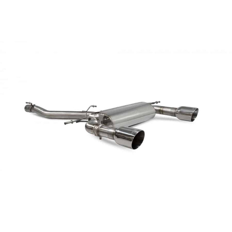 Audi TT MK3 2.0 TFSi Quattro Coupe Non-GPF Model Only Cat-back Exhaust - Scorpion Red Power