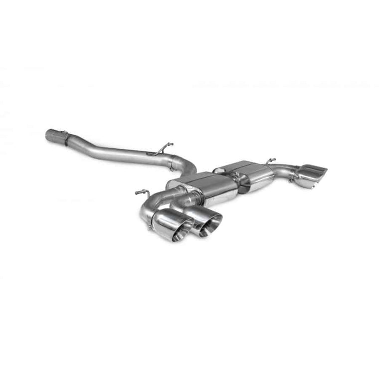 Audi S3 8Y Sportback GPF Back System - Scorpion Red Power