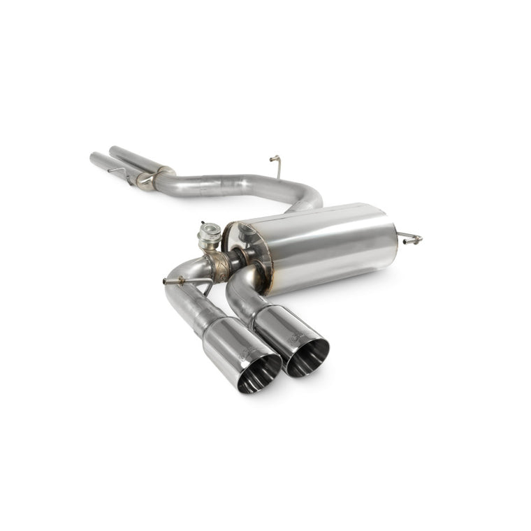 Audi RS3 8P Secondary Cat-back Exhaust - Scorpion Red Power