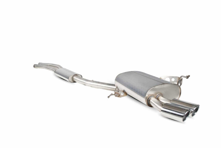 BMW E90/E91/E92 325/328/330 Cat-back Exhaust - Scorpion Red Power