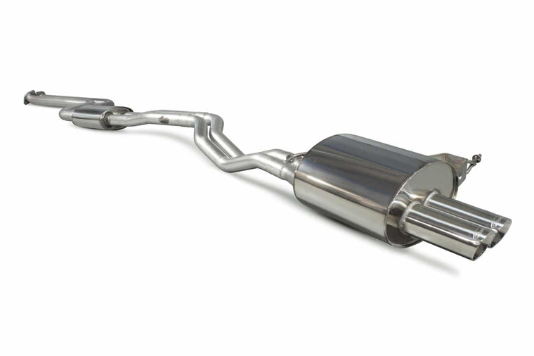 BMW Z4 E85 & E86 Resonated Cat-back Exhaust - Scorpion Red Power