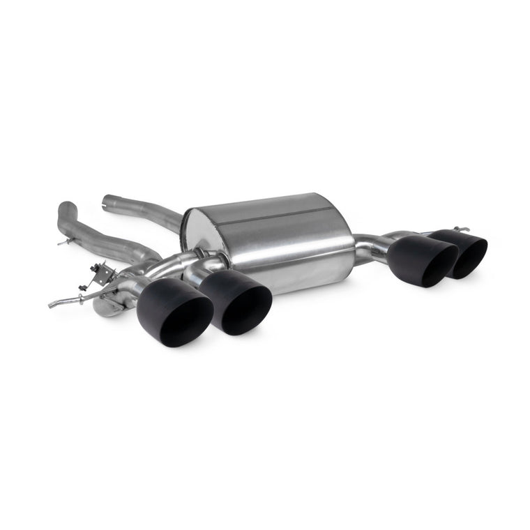 BMW M3 (G81) Touring Half System Performance Exhaust - Scorpion Red Power