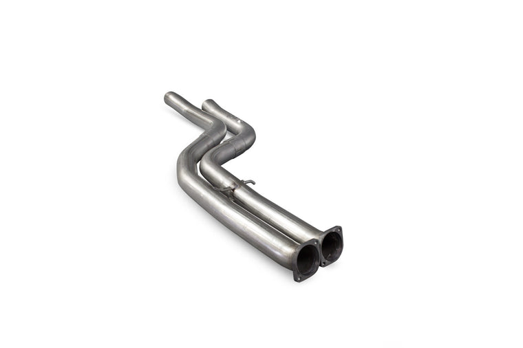 BMW F80 M3/M4 F82 F83 Downpipes - Scorpion Red Power