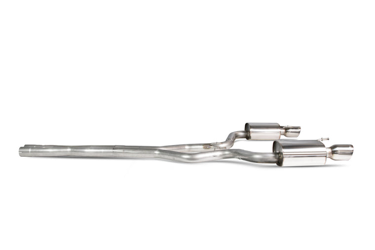 Ford Mustang 5.0 V8 GT Non-GPF Model Only Cat-back Exhaust - Scorpion Red Power