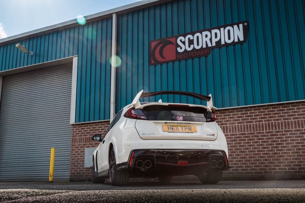 Scorpion Honda Civic Type R FK2 (RHD) Resonated Cat-back Exhaust