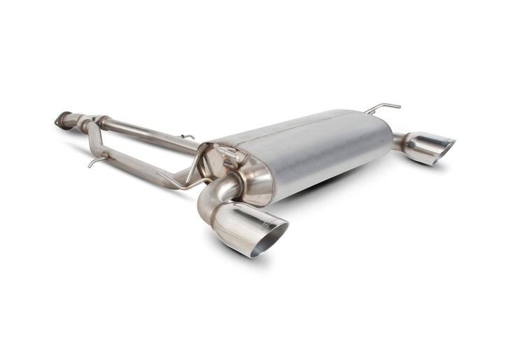 Nissan 370Z Non-GPF Model Only Half System Exhaust - Scorpion Red Power
