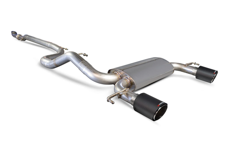 Vauxhall Corsa E VXR Cat-back Exhaust - Scorpion Red Power