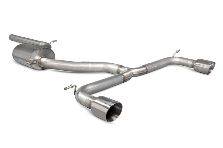 Volkswagen Golf Mk7.5 GTI GPF Model Inc TCR/Performance Pack GPF-back Exhaust - Scorpion Red Power