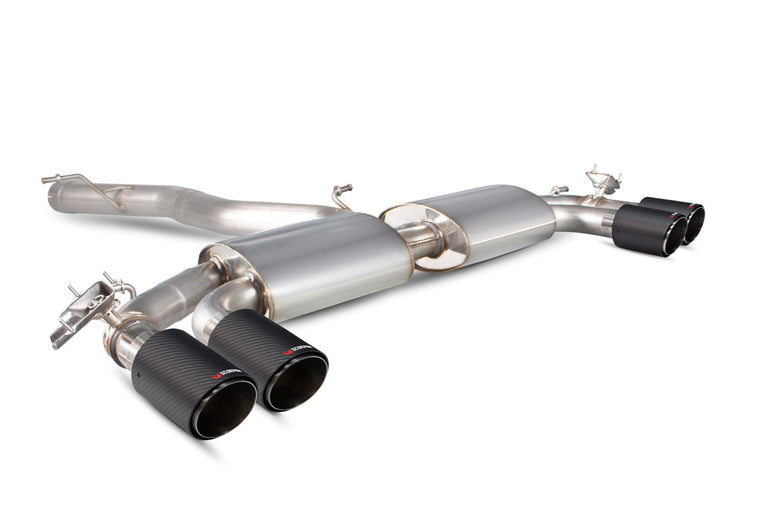Audi SQ2 GPF-back Exhaust - Scorpion Red Power
