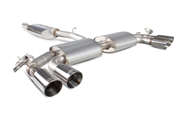 Audi SQ2 GPF-back Exhaust - Scorpion Red Power