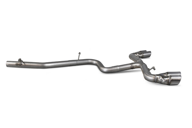 Audi TT Mk2 2.0 Tdi Quattro Cat-back Exhaust - Scorpion Red Power