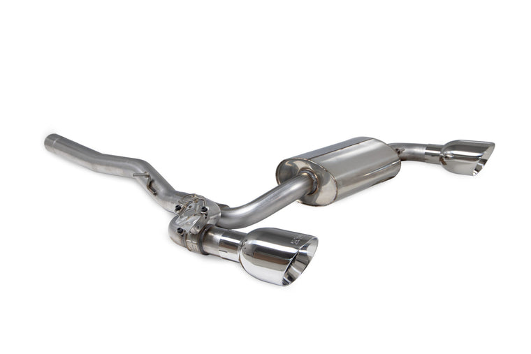 BMW M135i xDrive GPF-back Exhaust - Scorpion Red Power