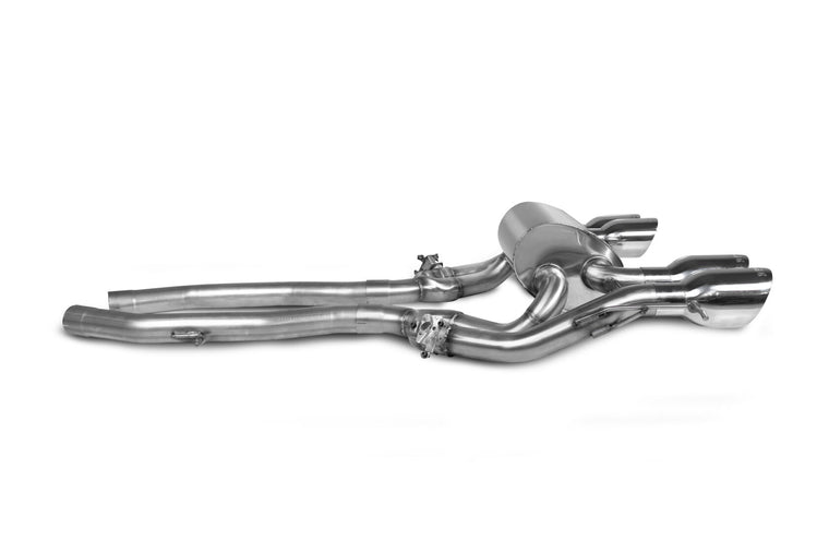 BMW M3 G80/M4 G82 Half System Exhaust - Scorpion Red Power
